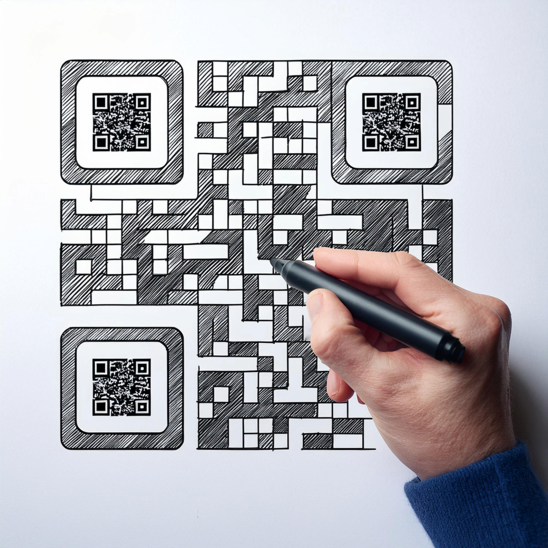 Hand Drawn - QR Code Generator